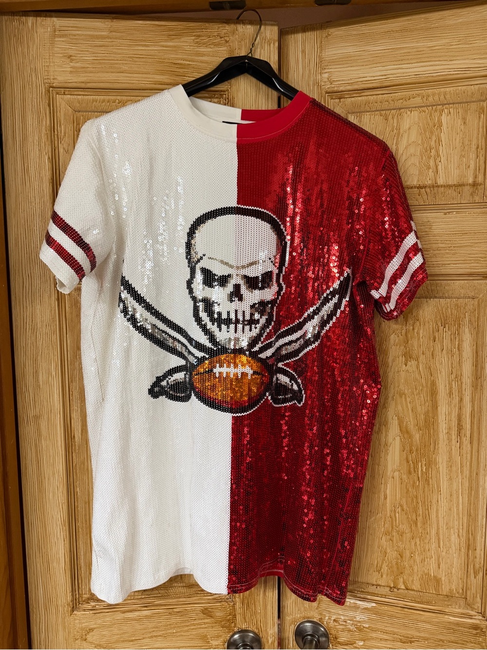 Sequin Fans - Tampa Bay Buccaneers sequin dress one size